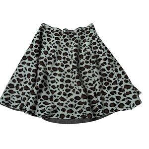 Hesperus Leopard Print Skirt